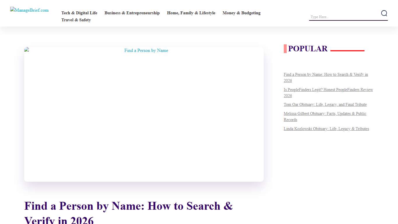 Find a Person by Name: How to Search & Verify in 2026